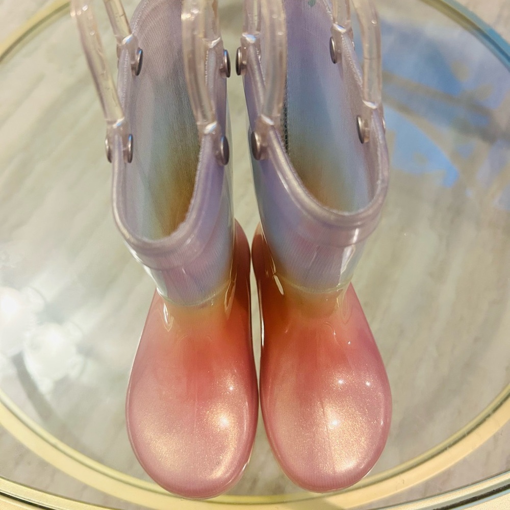 Kids Cat & Jack Pink Ombre Women's Rain Boots